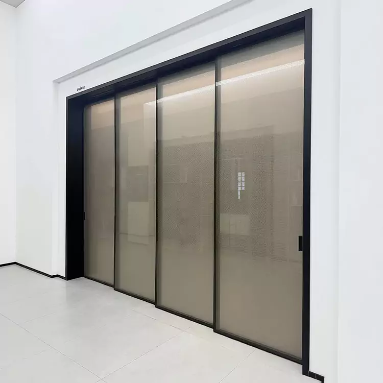 İki Panel Sürüşən Şüşə Qapı